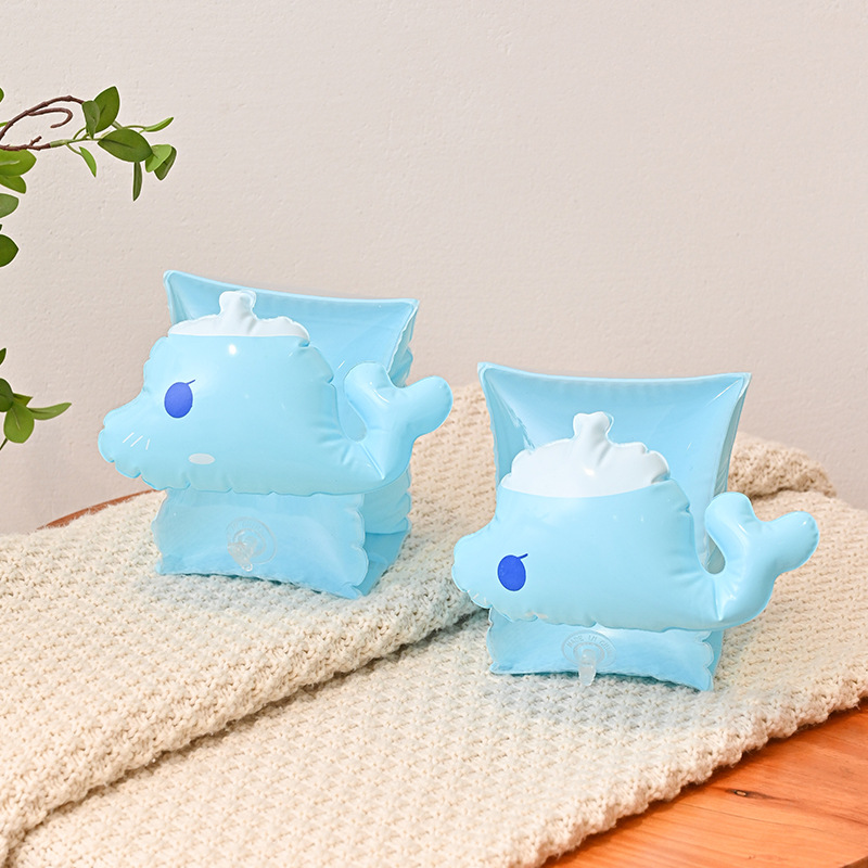 Picture of Factory wholesale thickened inflatable water sleeve adult double airbag swimming ring arm ring infant floating ring double layer