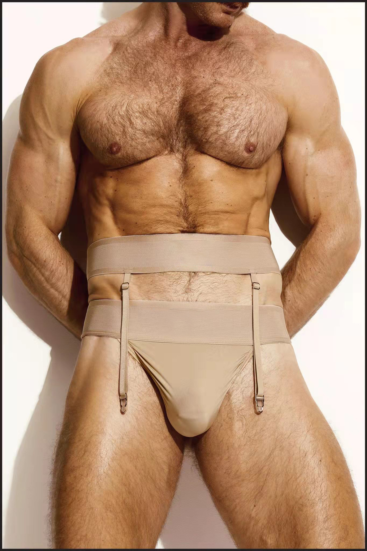 [Spot] Charlie MUSTANG MUSTANG Men's Double Ding Underwear Thong Super Momodal