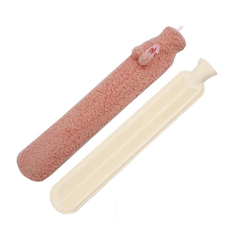 Picture of Belt hot compress warm hand water bag warm shoulder neck plush rubber hot water bag Flushing strip warm hand treasure spot wholesale