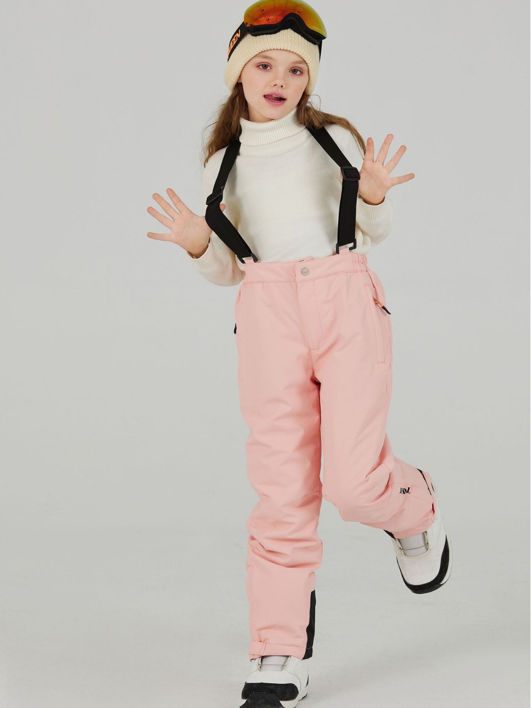 Picture of Children's Ski Pants, Single Board and Double Board, Loose, Large, Windproof, Waterproof, Warm, Ski and Mountaineering