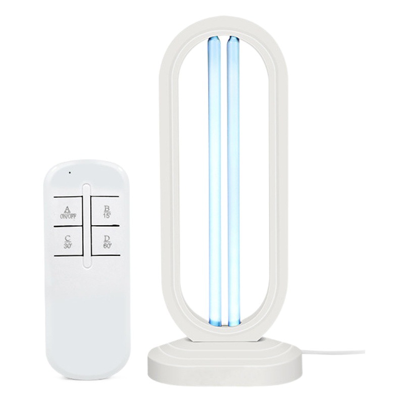 Folding 110V220V38W Ozone Sterilization lamp UVC sterilization lamp household remote control desktop UV sterilization lamp