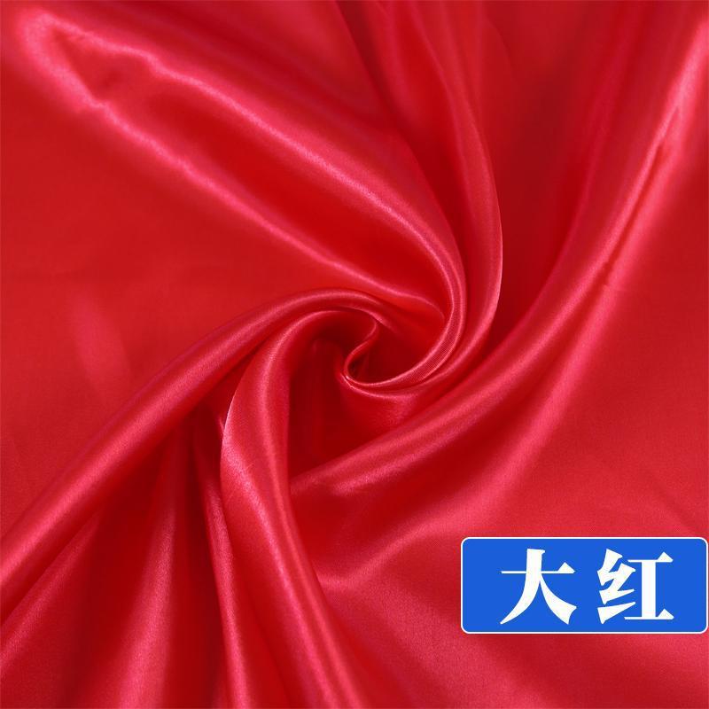 Picture of Satin fabric, fabric, satin, color, ding silk, gift box, lining cloth, silk cloth, red cloth, cloth head, red silk cloth
