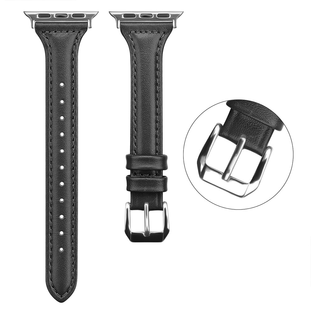 Picture of Suitable for Apple Watch Strap Leather Small Waist appleiwatchs1098765ultra Thin Strap Autumn and Winter