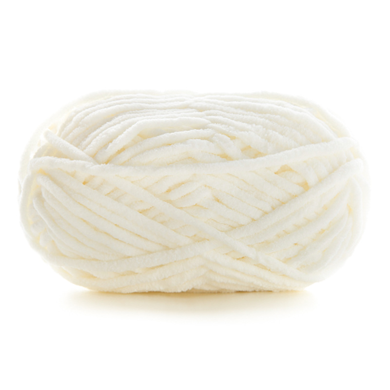 Picture of Gart Snowball Xiaomeng Handmade Diy Woven Chenille Wool Thick Ice Line Crochet Scarf Doll Baby Line