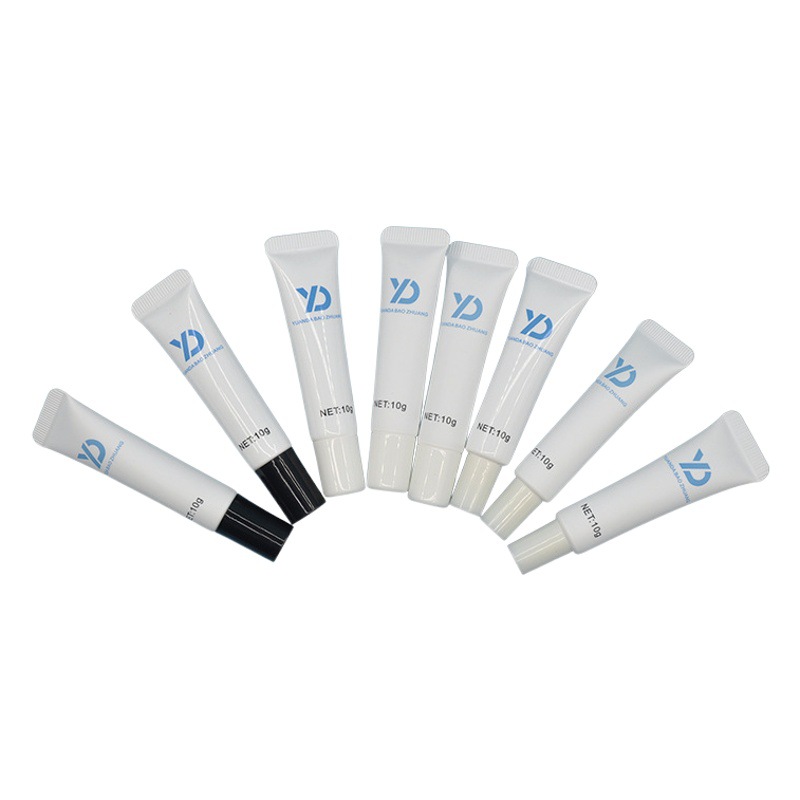 16 diameter yuan column cover cosmetic packaging hose gel essence isolation cream PE hose packaging material factory direct supply