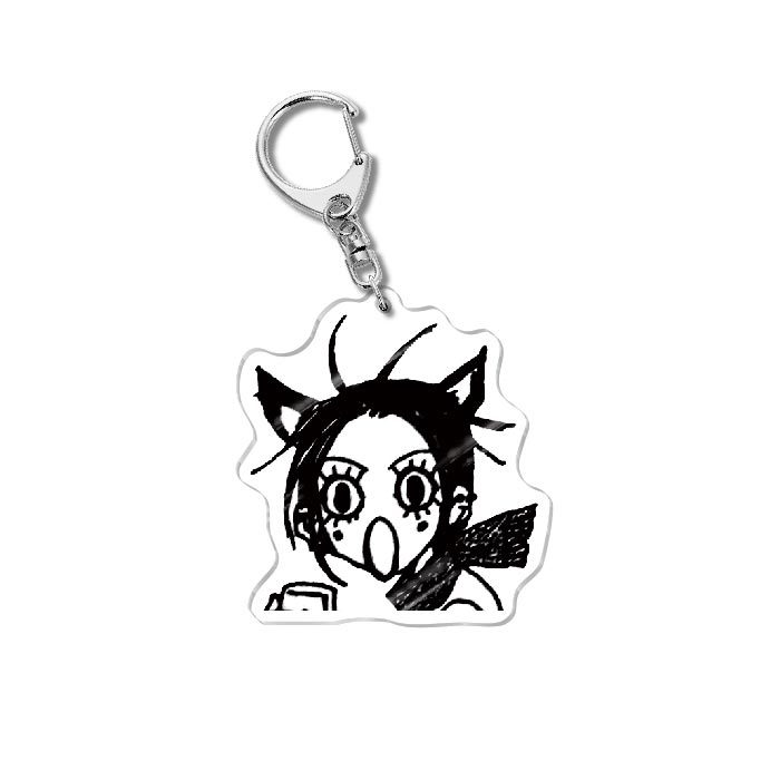 Picture of Anime cartoon peripheral nana another me in the world, xiaosongnai dazaki nana acrylic keychain