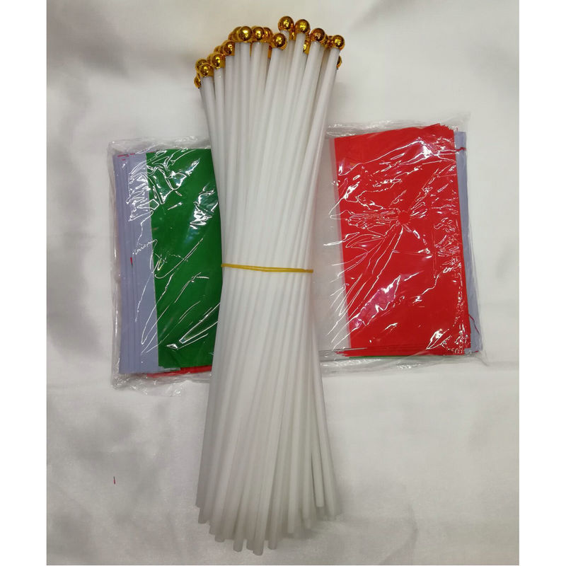 Picture of In-Stock Supply of Italian Flags 14*21cm Hand-Waving Flags No. 8 Polyester Silk Screen Printed Flags, Hot-Selling Cross-Border