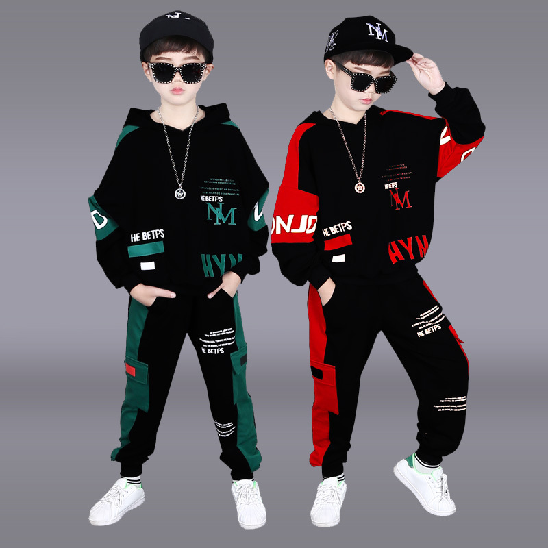 Picture of Boys' suit Spring Autumn Dress Foreign Style 2025 New Handsome Children's Sweatshirt Children's Two-Piece Sportswear
