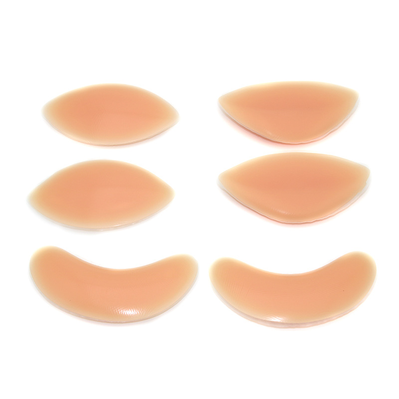 Picture of Silicone Breast Pad Inserts, Built-In Invisible Bra, Thick Breast Pads, Crescent Tip Inserts, Enlarged and Thickeneded Invisible Breast Pads