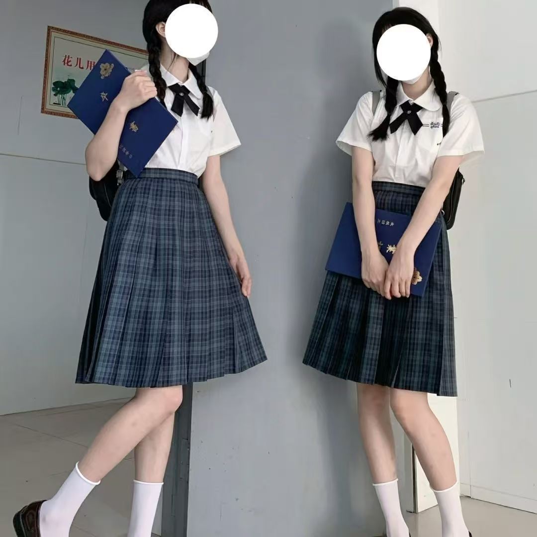 Picture of Vivienne Genuine JK Dress Student Japanese School Long Dress Female Orthodox Short Skirt Japanese JK Uniform