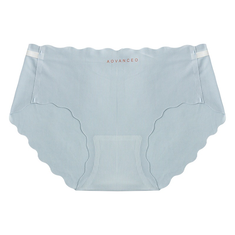 3D Peach Hip seamless ice silk underwear ladies cotton crotch naked breathable small fresh cute girl briefs