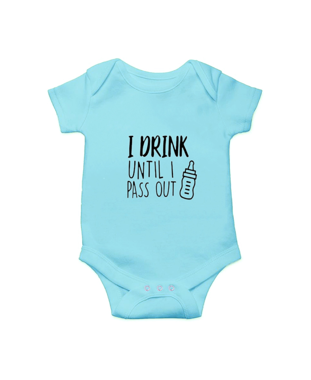 Picture of Amazon cross-border hot sublimation DIY printed summer thin men's blue baby short sleeve romper one-piece