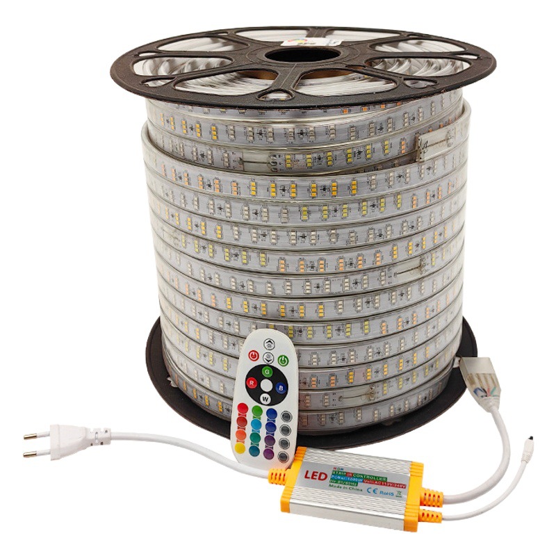 Rgb Colorful Flowing Water Light with Outdoor Decoration Atmosphere Waterproof Six-Color Marquee Light with Sign Door Led Light Strip