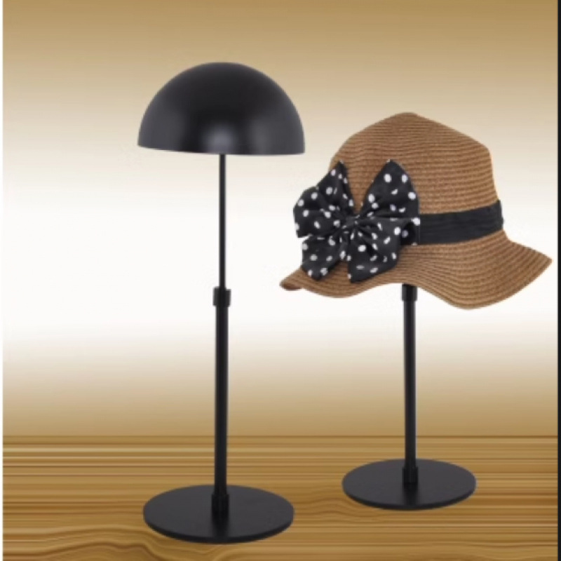 Wrought iron hat rack hat holder artifact hat rack storage display rack household hat rack hat circumference 50cm