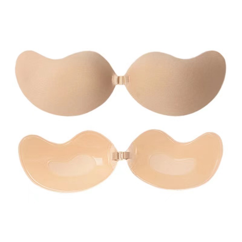 Picture of Mango Cup chest stickers wholesale lightweight seamless silicone breast stickers Lala goddess invisible anti-expansion push up underwear