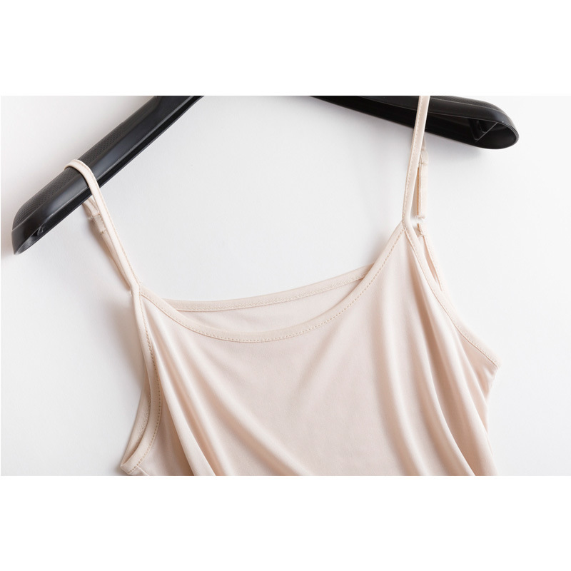 Picture of Tangge Summer Thin Mulberry Silk Knitted Silk Sling Top Base Shirt All-match Small Vest with Adjustable Shoulder Strap