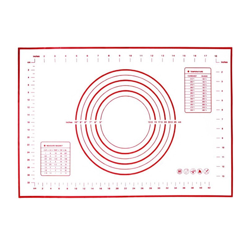 Picture of Amazon best selling non-slip rolling surface and surface board pad baking tools 60*40 platinum silicone pad kneading pad
