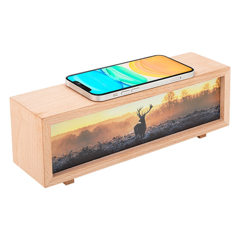 New Product Creative Wireless Charging Light Painting Night Light Touch Adjustment Desktop Holiday Gift Decorative Ornaments Atmosphere Light