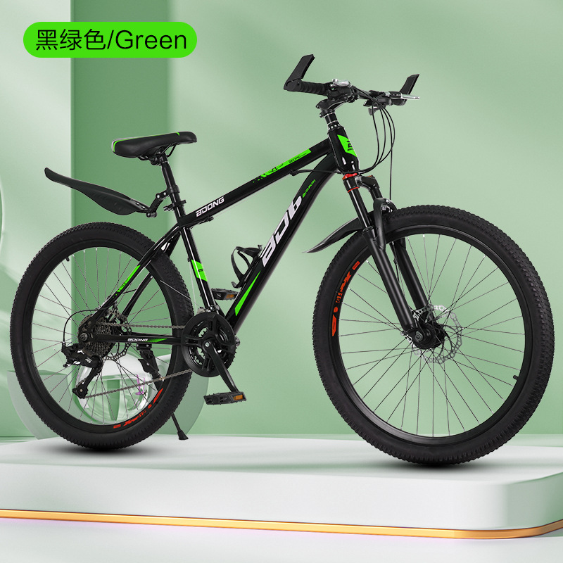 Picture of Mountain Bike Adult 24 Inch 26 Inch Men's Variable Speed Mountain Bike 27 Speed Men's Cross-country Bike Wholesale