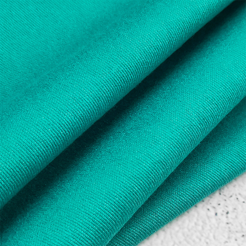 Spot Cotton Wash-Free Denim 300g Autumn and Winter Warm Four-Way Stretch Fabric Comfortable and Soft Premium Denim Fabric