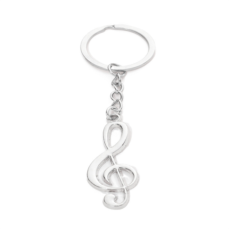 Picture of Jewelry Accessories Retro Alloy Note Small Pendant Music Peripheral Earrings Necklace Bracelet Material