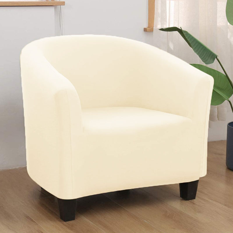 Milk silk card seat sofa cover elastic all-inclusive single sofa seat chair cover factory wholesale cross-border direct supply