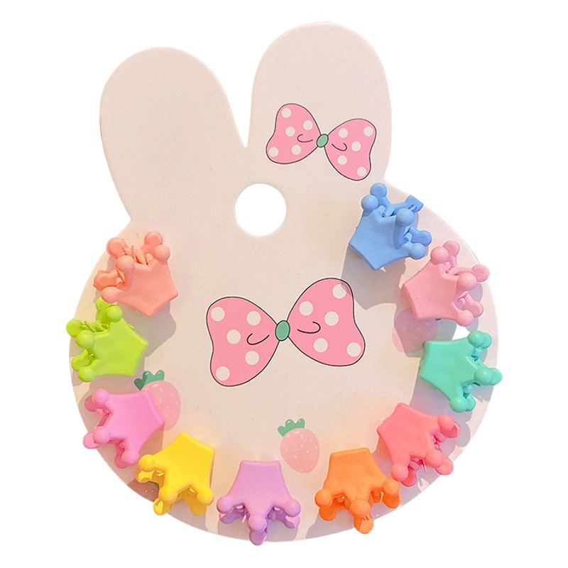 New Children's Hair Clip Small Grab Clip Bangs Break Hair Artifact for Girls Baby Mini Hair Clip Baby Hair Accessories Headdress