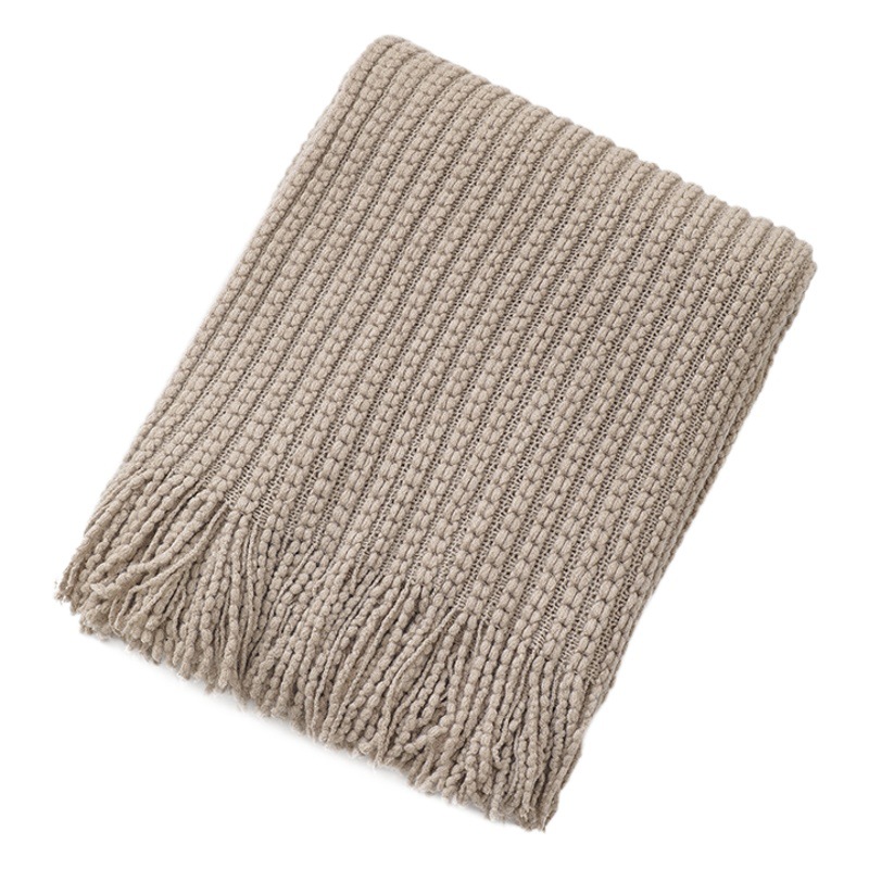 Sofa Blanket Blanket Office Nap Air Conditioning Blanket Bean Blanket Knitted Blanket Bohemian Lunch Blanket Bed End Blanket
