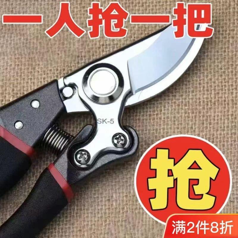 Exclusive for Fans] Craftsmanship Sk5 Gardening Imitation German Shears Garden Flower Pruning Shears Tree Shears Fruit Tree Shears