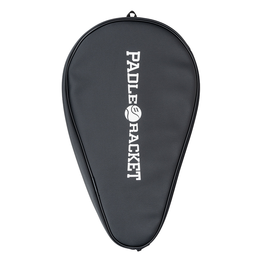 Picture of PU Pippi Racket Double Racket Bag Factory Customized Pickleball Racket Triangle Bag Cross Border Pickleball Sports Double Racket Bag