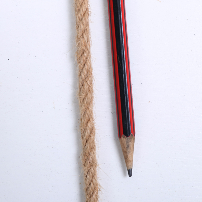 Picture of Hemp Rope Source Factory Thick Jute Rope Bundle Handmade DIY Hanging Tagline Retro Lamp Twist Cat Climbing Frame Thick Tug