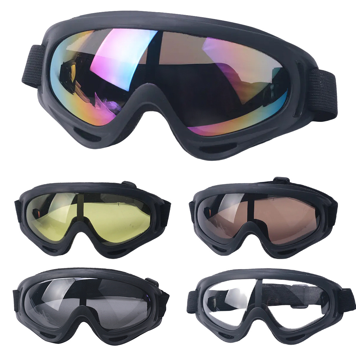 Outdoor riding goggles X400 goggles goggles motorcycle goggles sports Harley tactical windproof mask