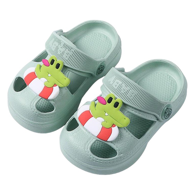 Baby Slippers for Summer, Boys Aged 1-2 Years, Indoor Soft-Soled Non-Slip Children's Beach Clogs, Infant Girls, Toddlers