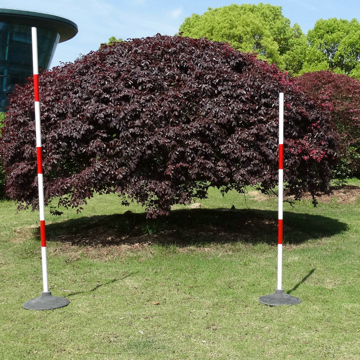 Picture of Warning Rod Football Basketball Training Obstacle Around Rod Driving School Training Learning Car Rod Red and White Rod Around Rod Sign Rod Corner Flag