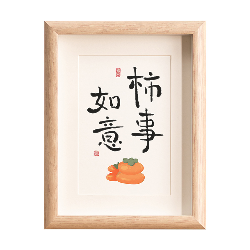 Picture of Hollow Stereo 67810inch Photo Frame Empty Frame Table Wholesale Wooden Frame Wall Hanging Tempered Glass A4 Picture Frame Ornaments