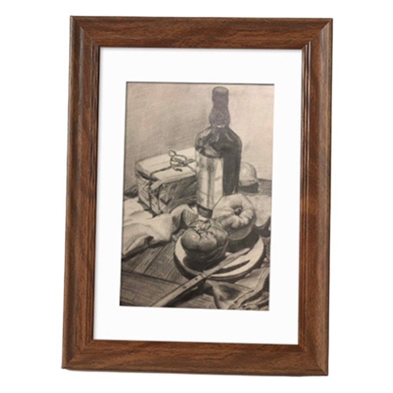 Photo frame wall-mounted a3A4 paper picture frame 4K 8K open watercolor sketch paper oil painting frame mounting 12-inch 16 frame