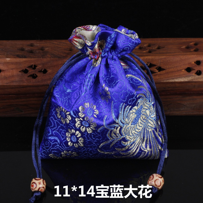 Picture of Osmanthus sachet sachet pendant antique Chinese brocade high-grade sachet empty bag bag bag wholesale 11*14