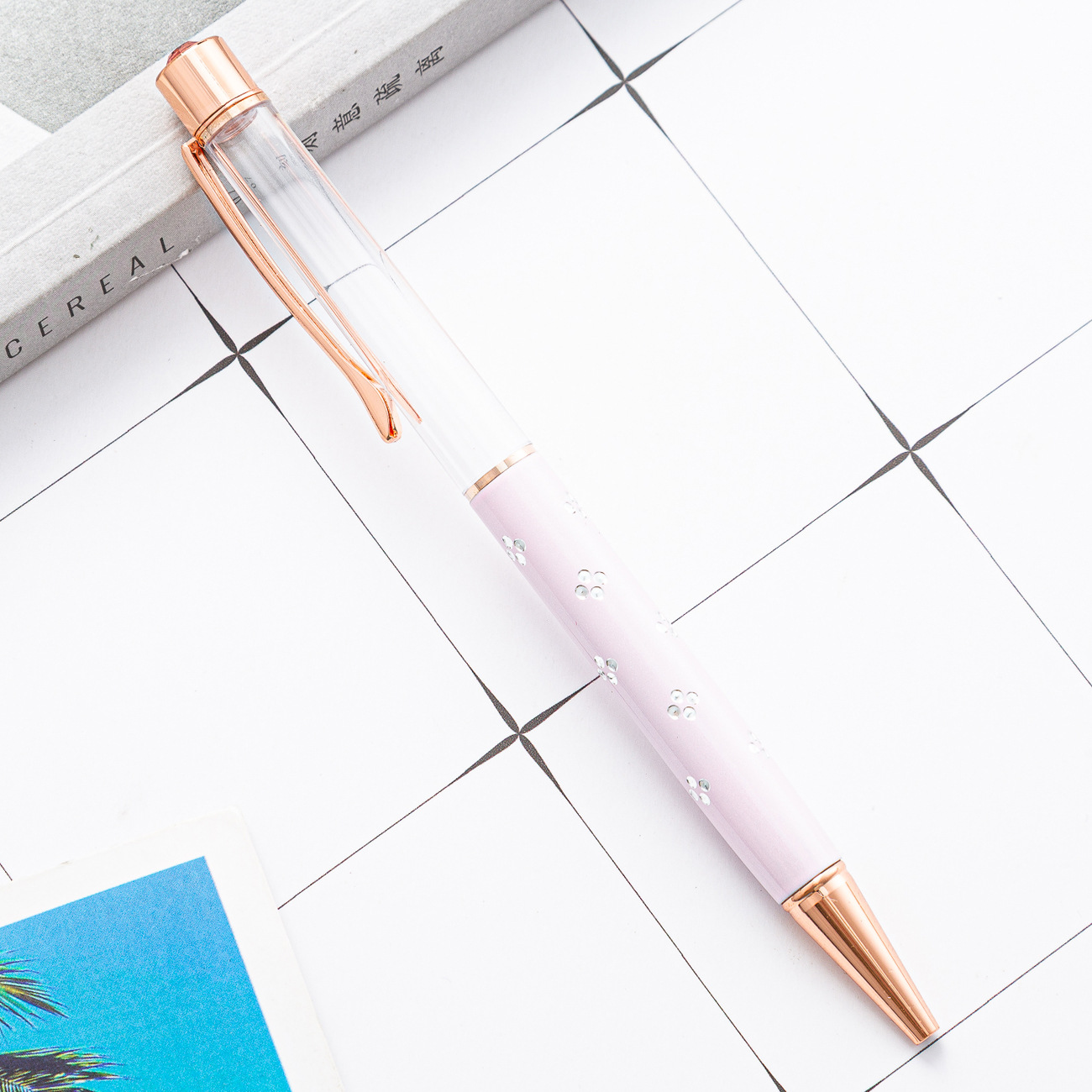 Picture of Empty Rod ballpoint pen spot wholesale gift metal advertising pen diy depiction empty pipe pen advertising pen printing logo
