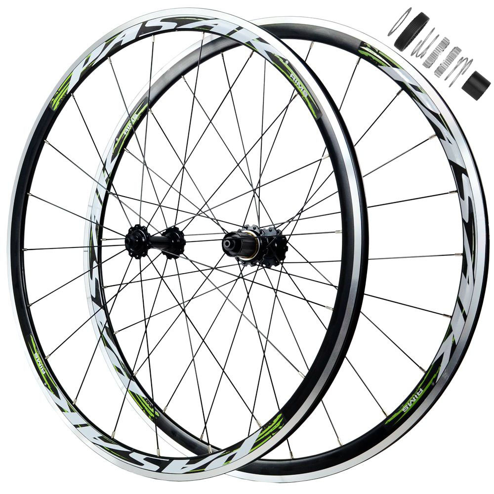 Picture of Aluminum alloy Sipeilin bearing road wheel set 700C DT planetary ratchet 54T bicycle wheel 11 speed C brake V brake