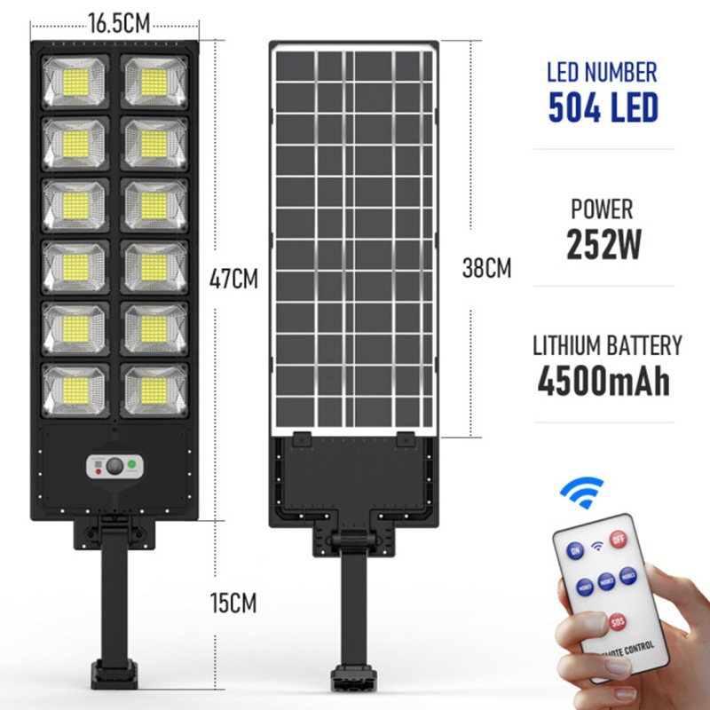 Picture of Cross-Border Solar Street Light, Outdoor Integrated Human Body Sensor Garden Light, Led Strong Light Lighting, Rural Wall Light