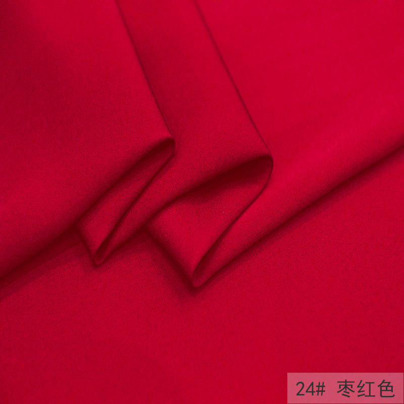 Picture of Hua Hong Silk Silk Stretch Double Joe 19 Mmi 140 Door-width Clothing Dress Fabric Dress Fabric Spot