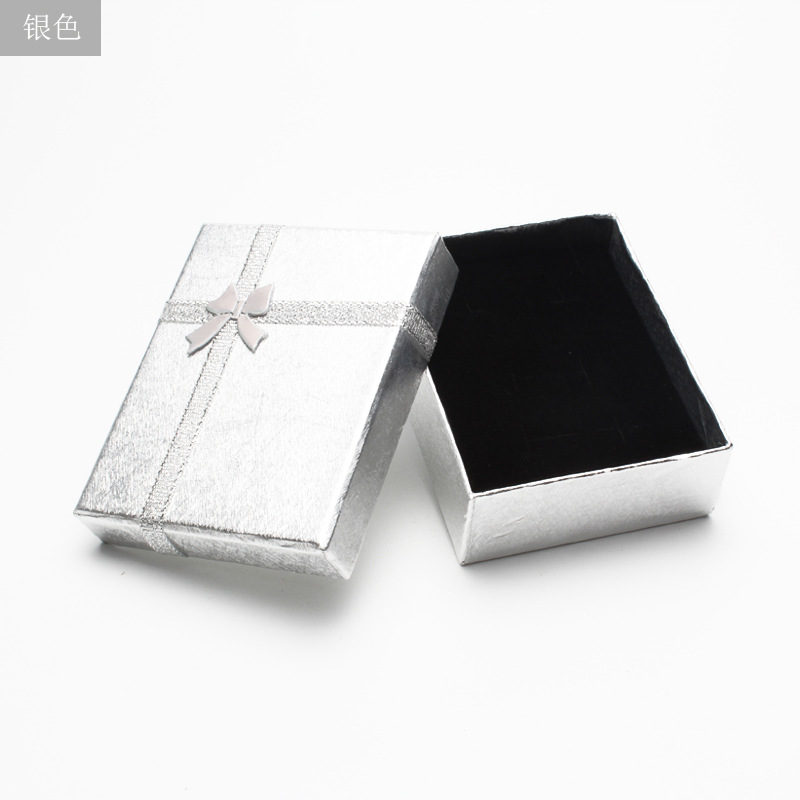 Picture of Jewelry Gift Set Pearlescent Paper Color Box Phnom Penh Jewelry Box Necklace Rectangular Jewelry Packaging Box Set