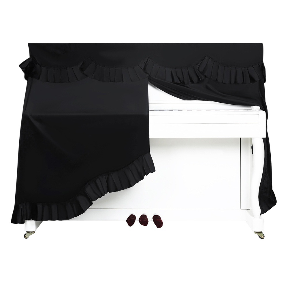 Wholesale Full Piano Cover Gold Velvet Piano Cover Home Piano Protective Cover Modern Simple Piano Dust Cover