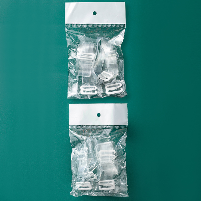 Picture of in stock universal widened transparent shoulder strap underwear invisible strap bra replacement non-slip crystal strap hook tube chest cross-border