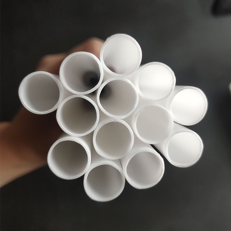 Picture of Suspended cake pile driving suction pipe staggered cake support suction pipe hard white thick suction pipe manual pin Rod