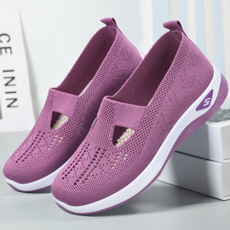 Picture of Women's Shoes Summer 2025 Breathable Comfortable Shoes Cross-border Middle-aged and Elderly Mother Shoes Soft-soled Casual Mesh Shoes for Children