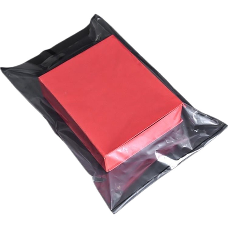 Spot cross-border pe high pressure flat plastic bag transparent packaging machine storage packaging clothes breathable hole bag foreign trade