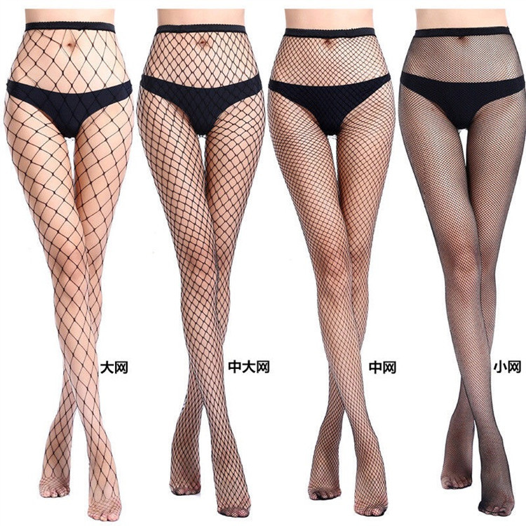 Pantyhose spring and summer stockings ladies stockings European and American sexy long fishing grid bottoming socks Yiwu manufacturers