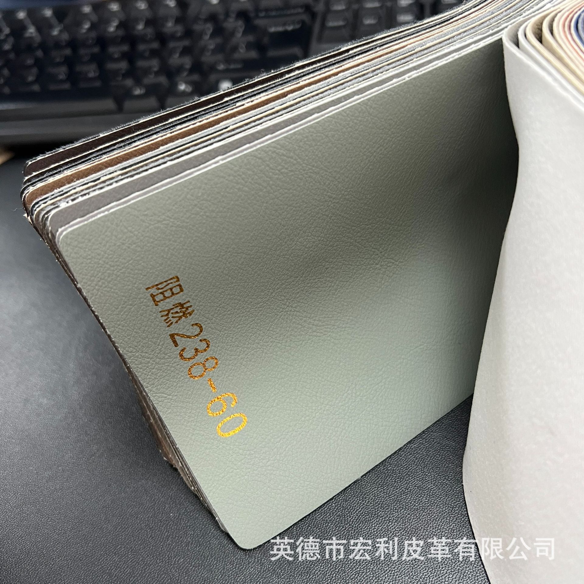 Picture of 238 light tumble flame retardant sofa leather mercerized cat claw leather car interior modification interior artificial leather