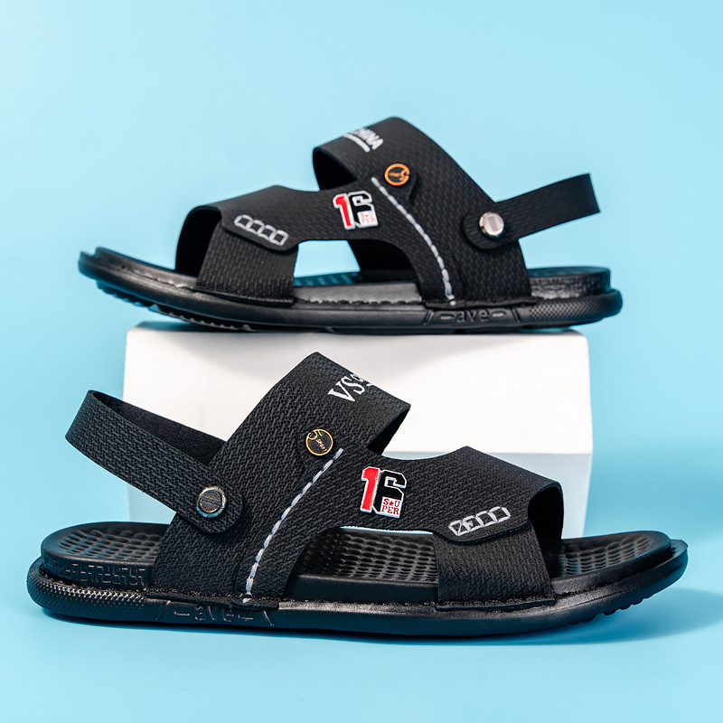 Sandals Men's Driving Dual-Use 2025 New Fashionable Summer Non-Slip Soft Bottom Slippers Casual Outer Wear Sandals Waterproof